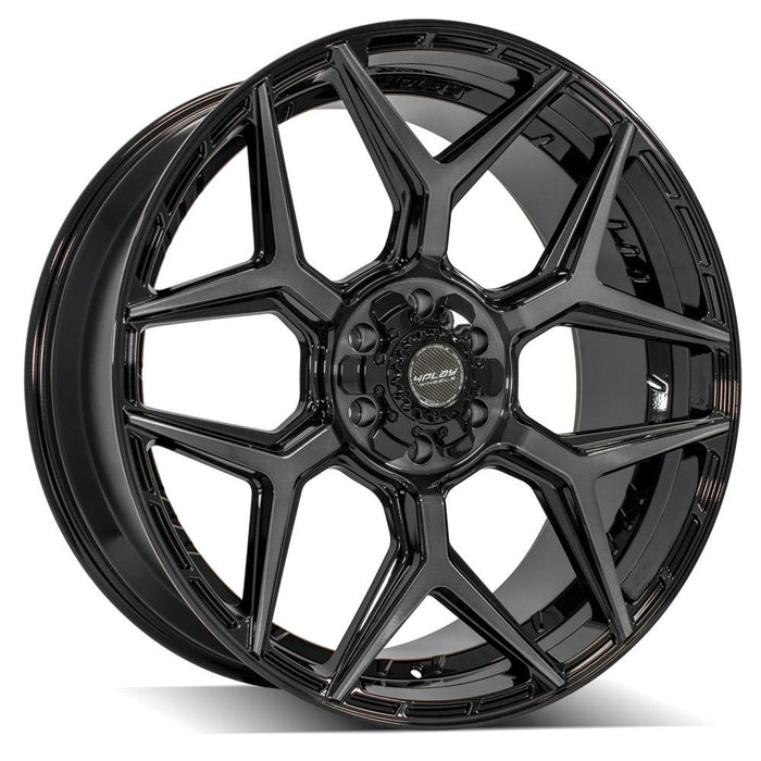 Wheel 4PLAY Gen3 4P06 24x10 6x135mm & 6x5.5in +18et in Brushed Black