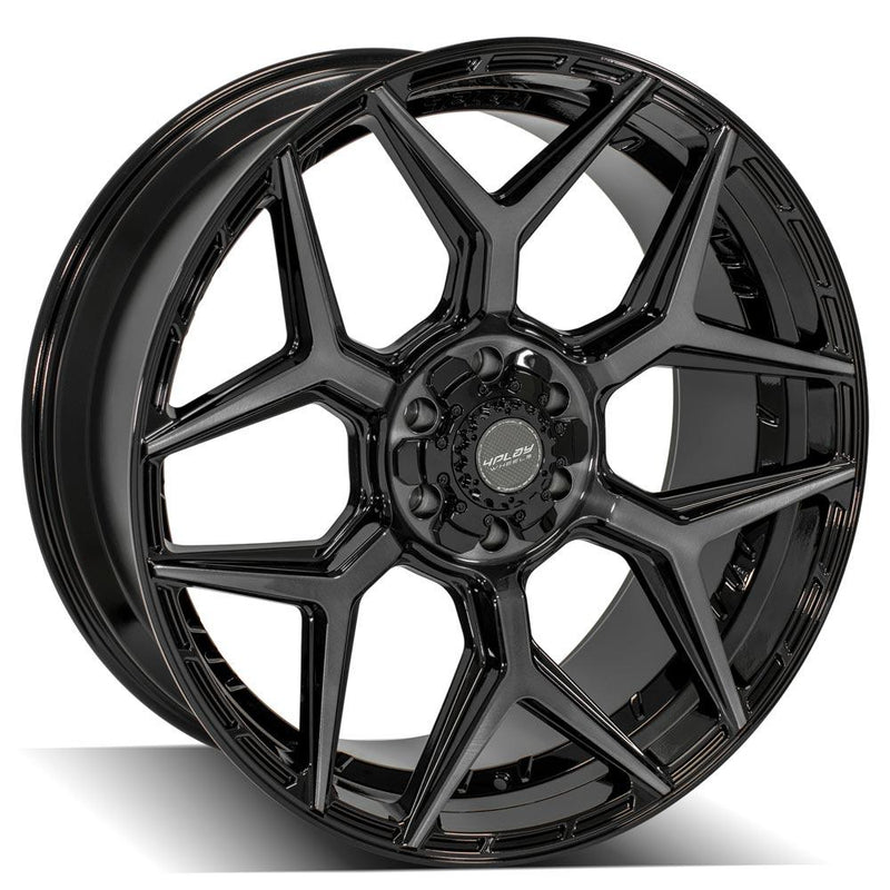 Wheel 4PLAY Gen3 4P06 24x10 6x135mm & 6x5.5in +18et in Brushed Black