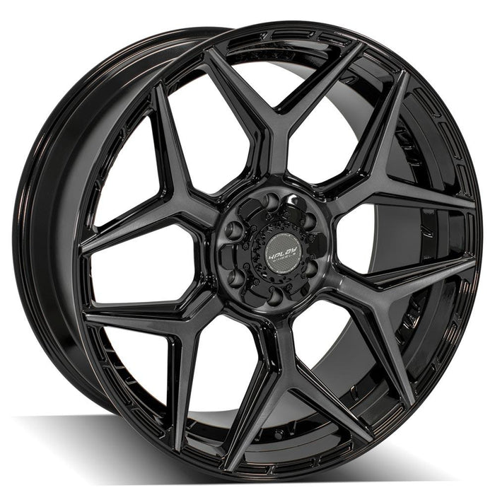 Wheel 4PLAY Gen3 4P06 24x10 6x135mm & 6x5.5in +18et in Brushed Black