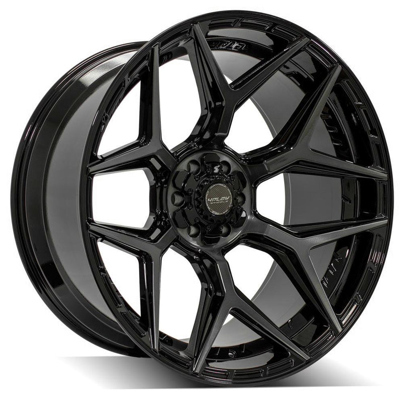 Wheel 4PLAY Gen3 4P06 24x12 6x135mm & 6x5.5in -44et in Brushed Black