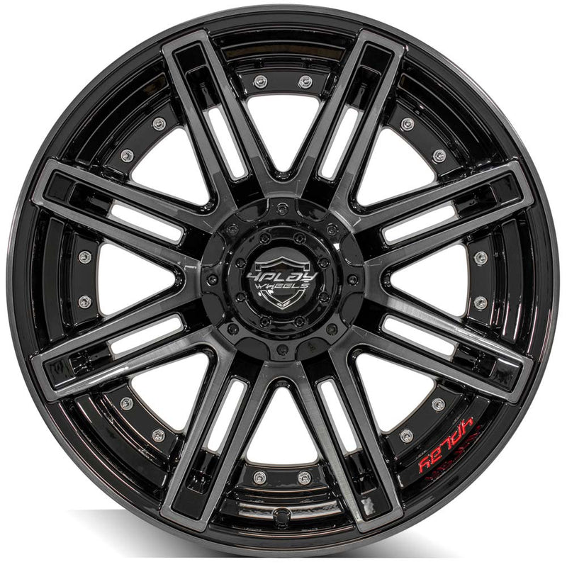 Wheel 4PLAY Gen2 4P08 20x10 6x135mm & 6x5.5in -18et in Brushed Black