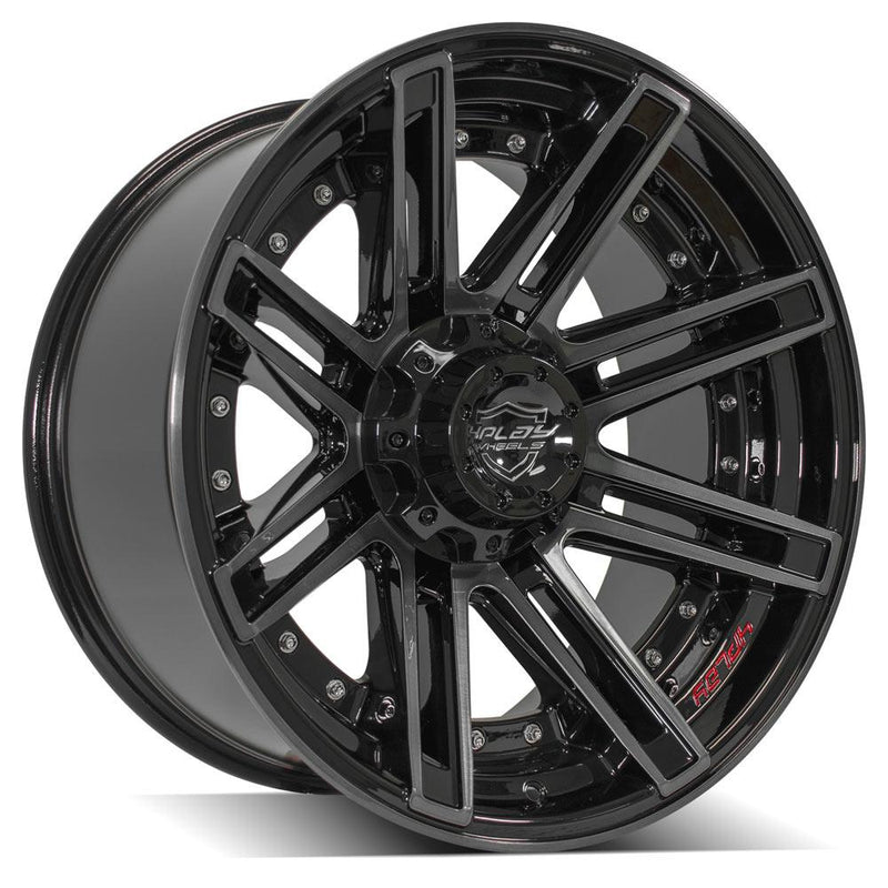 Wheel 4PLAY Gen2 4P08 20x10 6x135mm & 6x5.5in -18et in Brushed Black