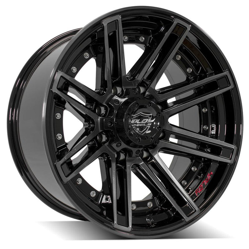 Wheel 4PLAY Gen2 4P08 20x10 8x180mm -24et in Brushed Black