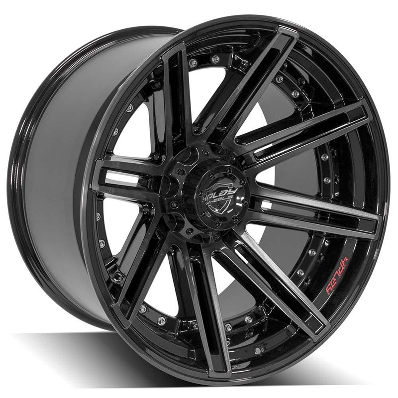 Wheel 4PLAY Gen2 4P08 22x12 6x135mm & 6x5.5in -44et in Brushed Black