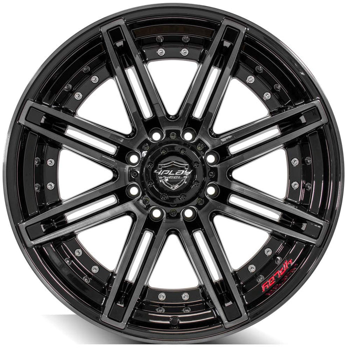 Wheel 4PLAY Gen2 4P08 22x12 8x170mm -44et in Brushed Black