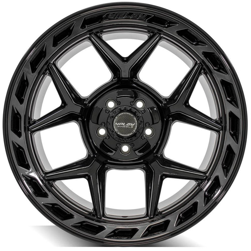 Wheel 4PLAY Gen3 4P55 20x12 5x5in & 5x5.5in -44et in Brushed Black