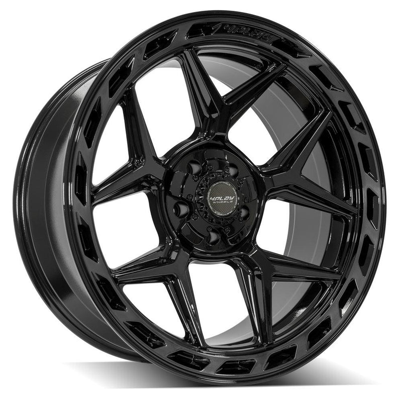 Wheel 4PLAY Gen3 4P55 22x10 5x5in & 5x5.5in -18et in Brushed Black