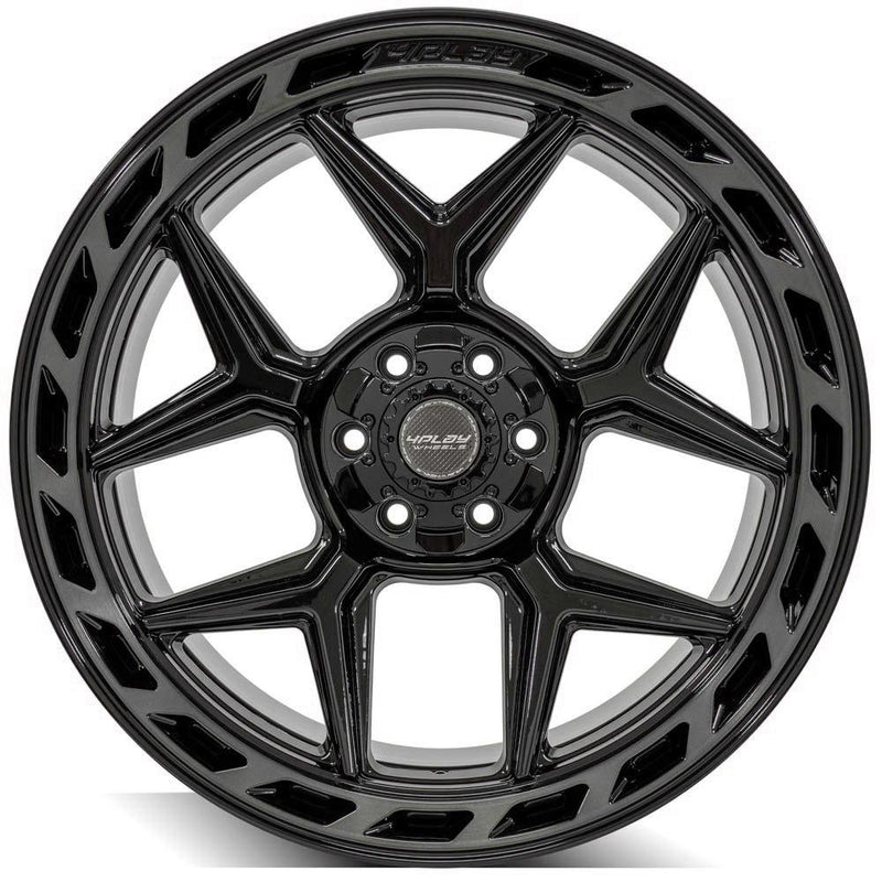 Wheel 4PLAY Gen3 4P55 22x10 6x135mm & 6x5.5in -18et in Brushed Black