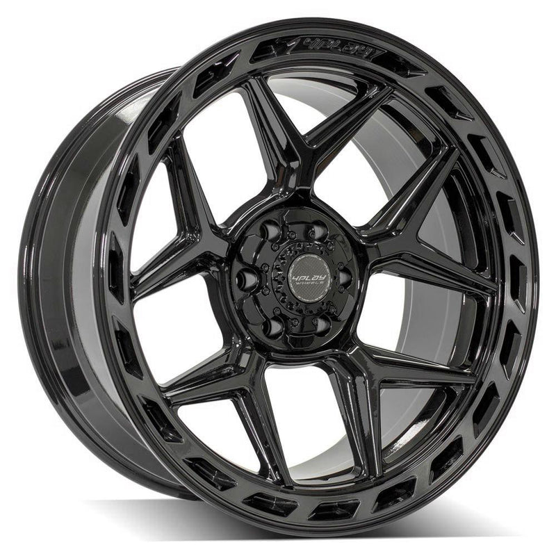 Wheel 4PLAY Gen3 4P55 22x10 6x135mm & 6x5.5in -18et in Brushed Black