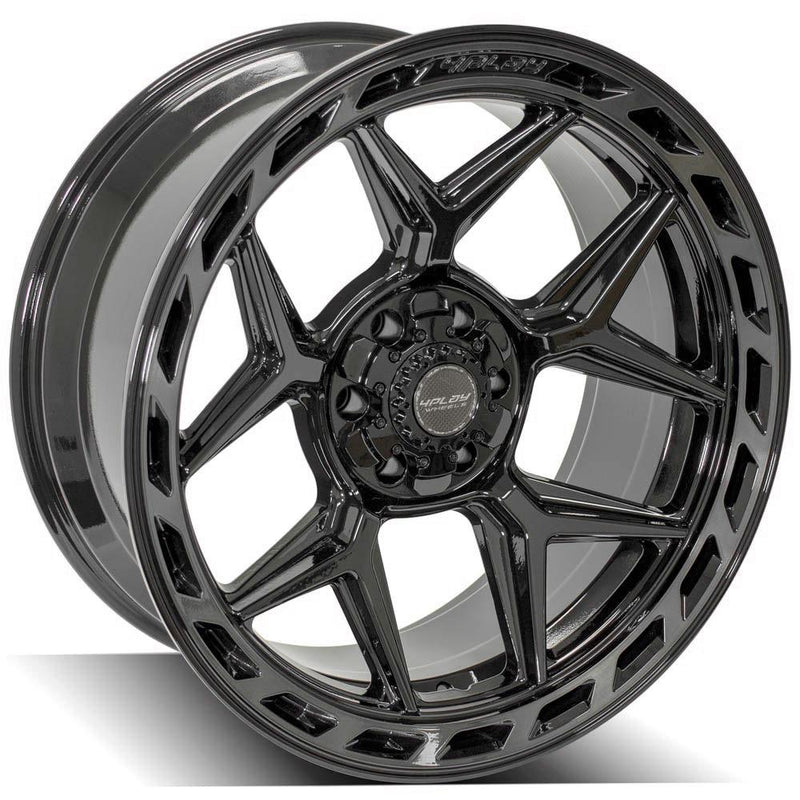 Wheel 4PLAY Gen3 4P55 22x10 6x135mm & 6x5.5in -18et in Brushed Black