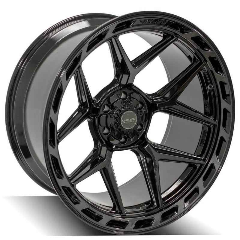 Wheel 4PLAY Gen3 4P55 24x12 6x135mm & 6x5.5in -44et in Brushed Black
