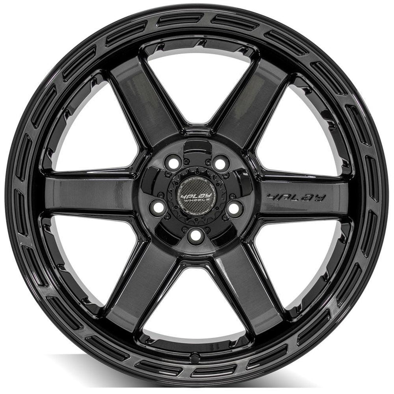 Wheel 4PLAY Gen3 4P63 20x10 5x5in & 5x5.5in -18et in Brushed Black