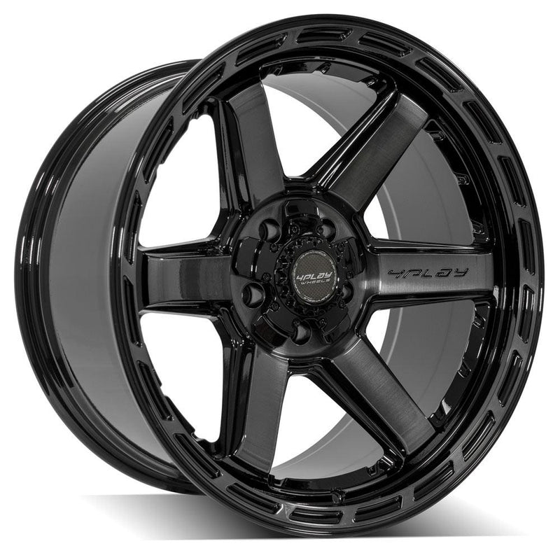 Wheel 4PLAY Gen3 4P63 20x10 5x5in & 5x5.5in -18et in Brushed Black