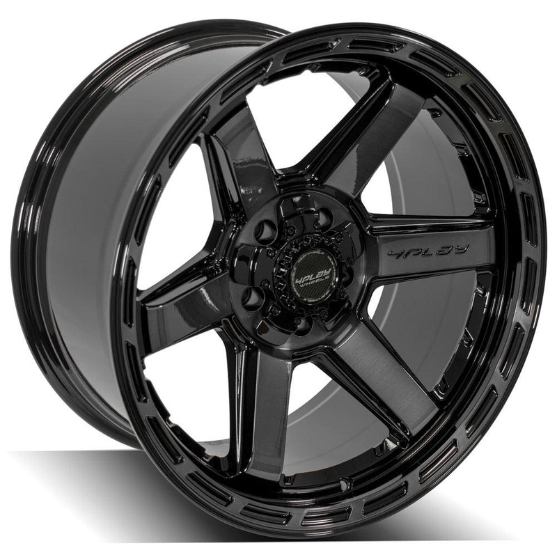Wheel 4PLAY Gen3 4P63 20x10 5x5in & 5x5.5in -18et in Brushed Black
