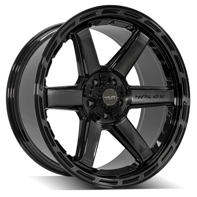 Wheel 4PLAY Gen3 4P63 22x10 5x5in & 5x5.5in -18et in Brushed Black