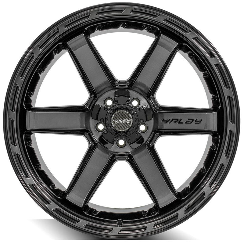 Wheel 4PLAY Gen3 4P63 22x12 5x5in & 5x5.5in -44et in Brushed Black