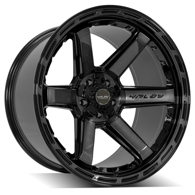 Wheel 4PLAY Gen3 4P63 22x12 5x5in & 5x5.5in -44et in Brushed Black