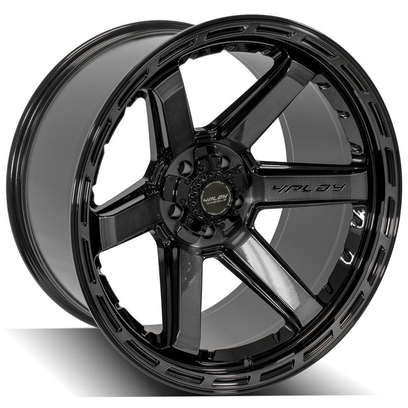 Wheel 4PLAY Gen3 4P63 22x12 5x5in & 5x5.5in -44et in Brushed Black