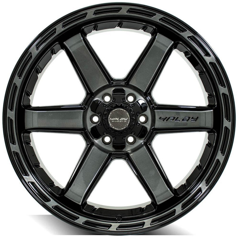 Wheel 4PLAY Gen3 4P63 22x12 6x135mm & 6x5.5in -44et in Brushed Black