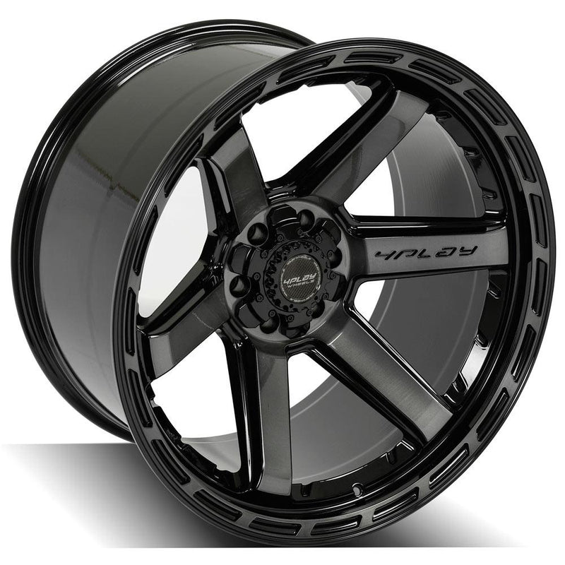 Wheel 4PLAY Gen3 4P63 22x12 6x135mm & 6x5.5in -44et in Brushed Black