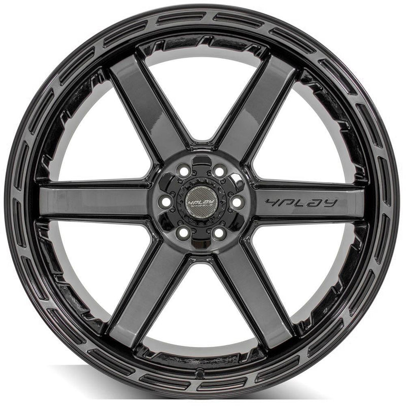 Wheel 4PLAY Gen3 4P63 24x12 6x135mm & 6x5.5in -44et in Brushed Black
