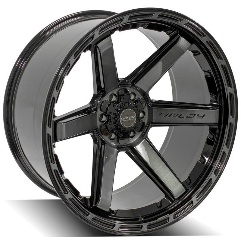 Wheel 4PLAY Gen3 4P63 24x12 6x135mm & 6x5.5in -44et in Brushed Black