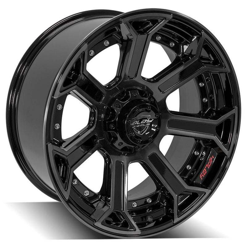 Wheel 4PLAY Gen2 4P70 22x10 6x135mm & 6x5.5in -18et in Brushed Black