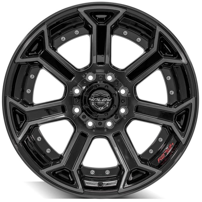 Wheel 4PLAY Gen2 4P70 22x10 8x6.5in -24et in Brushed Black