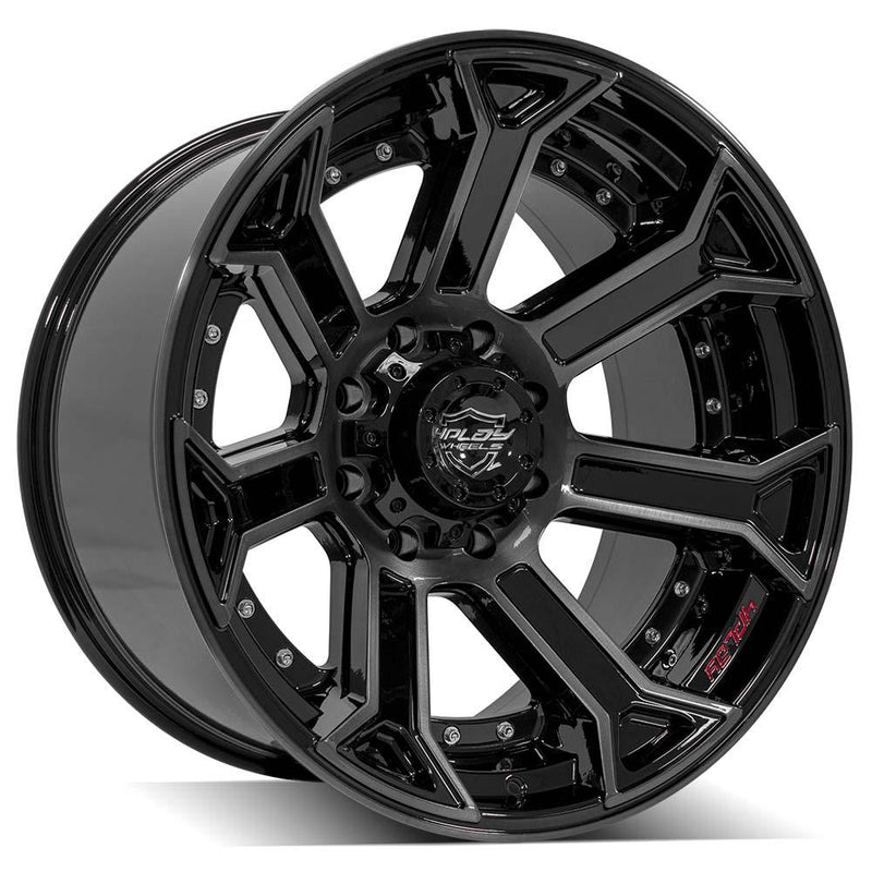 Wheel 4PLAY Gen2 4P70 22x12 8x180mm -44et in Brushed Black