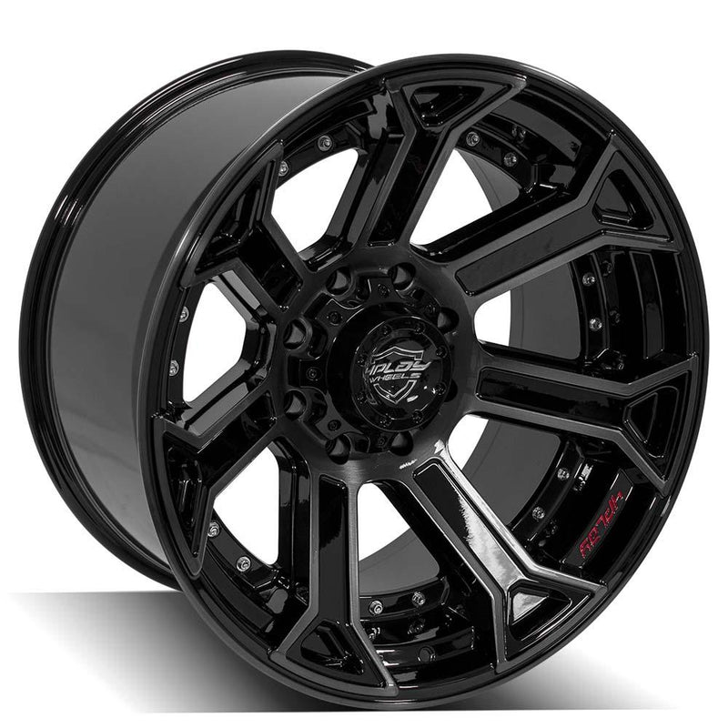 Wheel 4PLAY Gen2 4P70 22x12 8x180mm -44et in Brushed Black