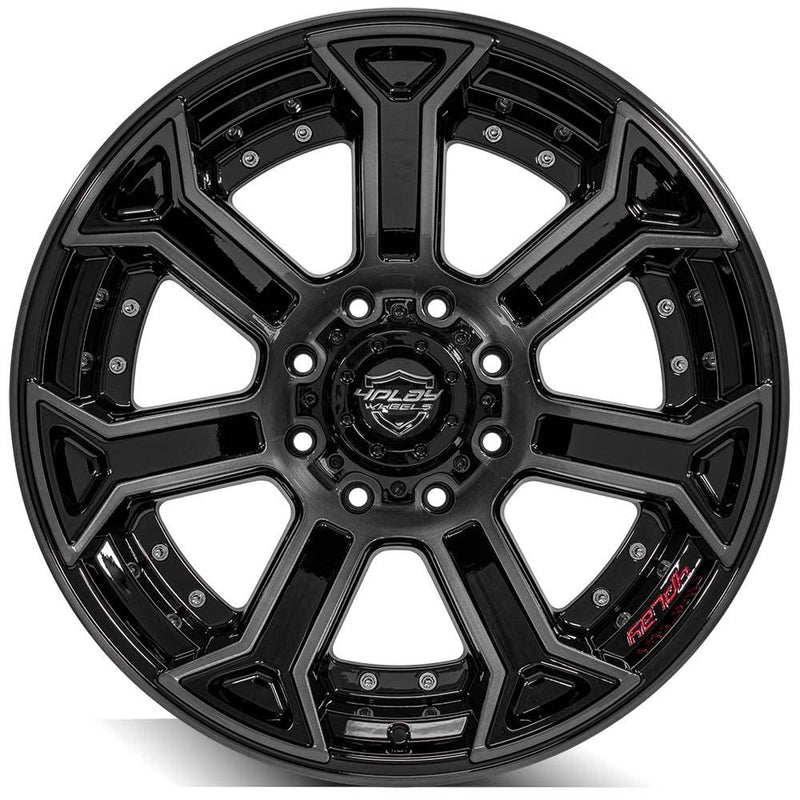 Wheel 4PLAY Gen2 4P70 22x12 8x6.5in -44et in Brushed Black