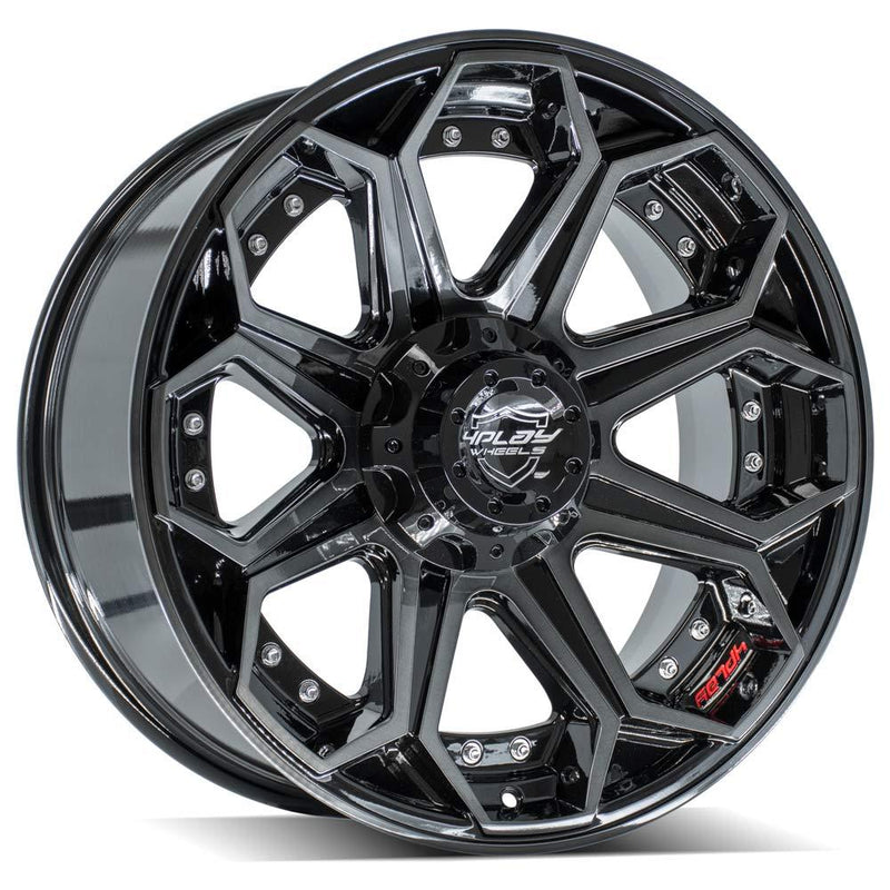 Wheel 4PLAY Gen2 4P80R 20x9 5x5in & 5x5.5in +0et in Brushed Black