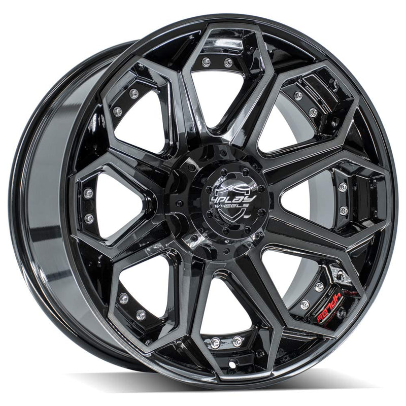 Wheel 4PLAY Gen2 4P80R 20x9 6x135mm & 6x5.5in +0et in Brushed Black