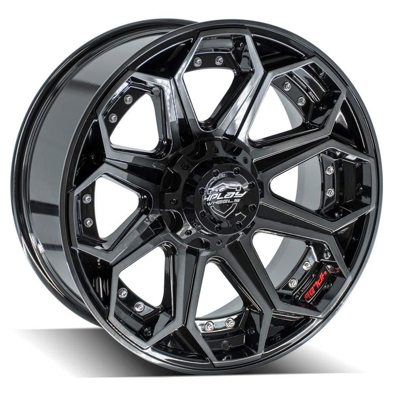 Wheel 4PLAY Gen2 4P80R 20x9 6x135mm & 6x5.5in +0et in Brushed Black