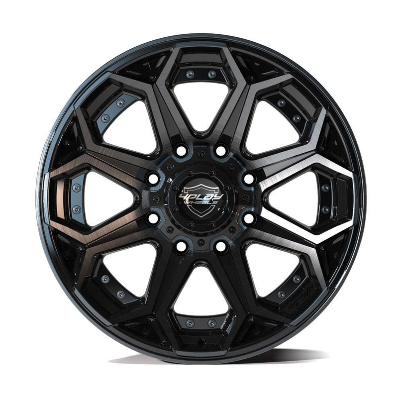 Wheel 4PLAY Gen2 4P80R 20x9 8x6.5in +0et in Brushed Black