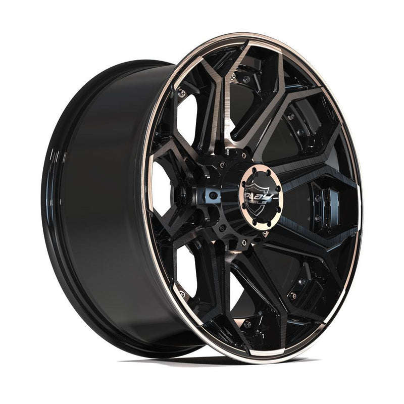 Wheel 4PLAY Gen2 4P80R 20x9 8x6.5in +0et in Brushed Black