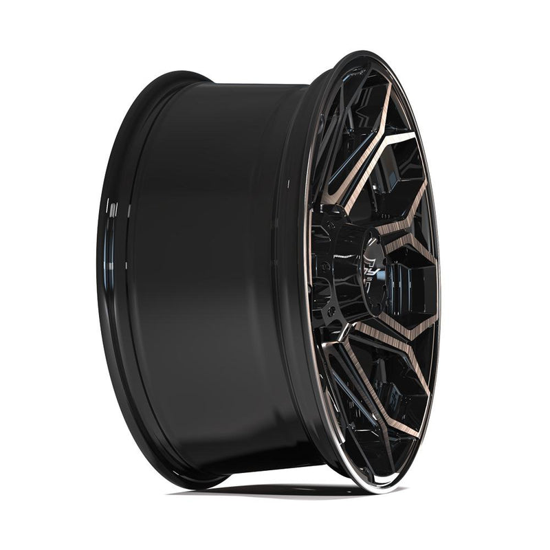 Wheel 4PLAY Gen2 4P80R 20x9 8x6.5in +0et in Brushed Black