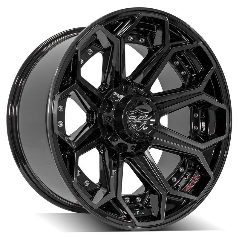 Wheel 4PLAY Gen2 4P80R 20x10 6x135mm & 6x5.5in -18et in Brushed Black