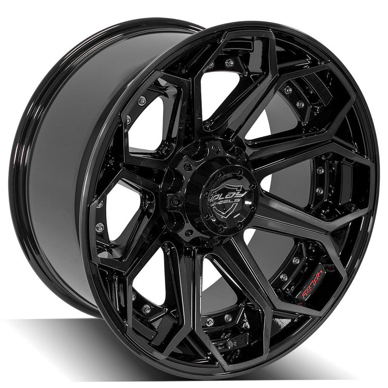 Wheel 4PLAY Gen2 4P80R 20x10 6x135mm & 6x5.5in -18et in Brushed Black