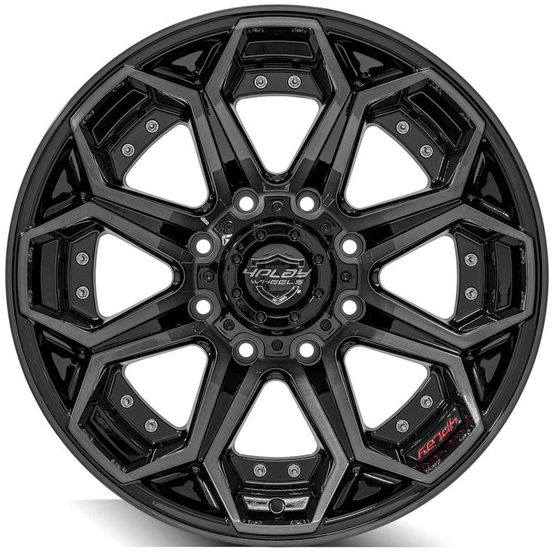Wheel 4PLAY Gen2 4P80R 20x10 8x180mm -24et in Brushed Black