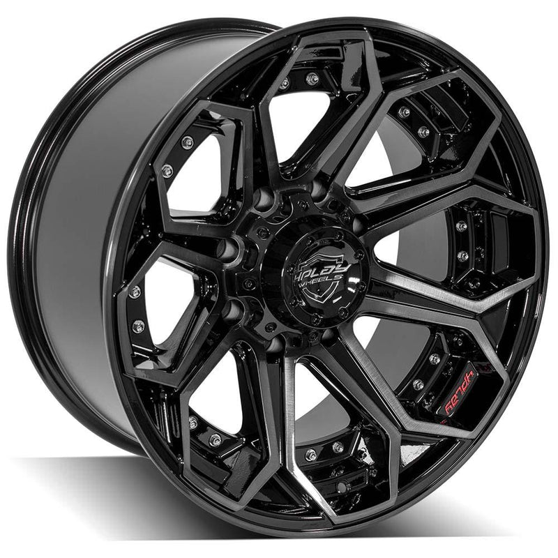 Wheel 4PLAY Gen2 4P80R 20x10 8x180mm -24et in Brushed Black