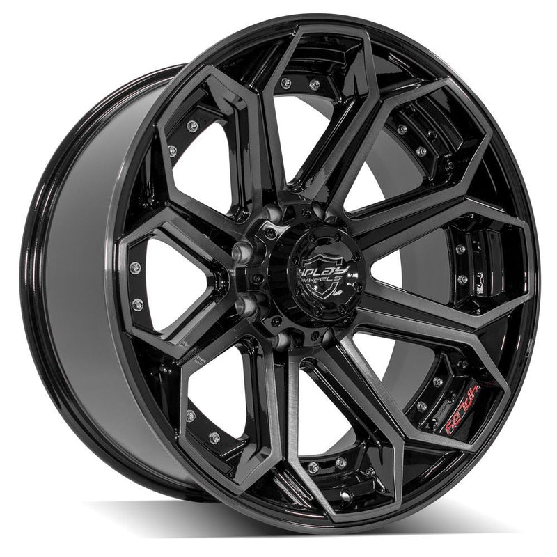 Wheel 4PLAY Gen2 4P80R 22x10 8x170mm -24et in Brushed Black