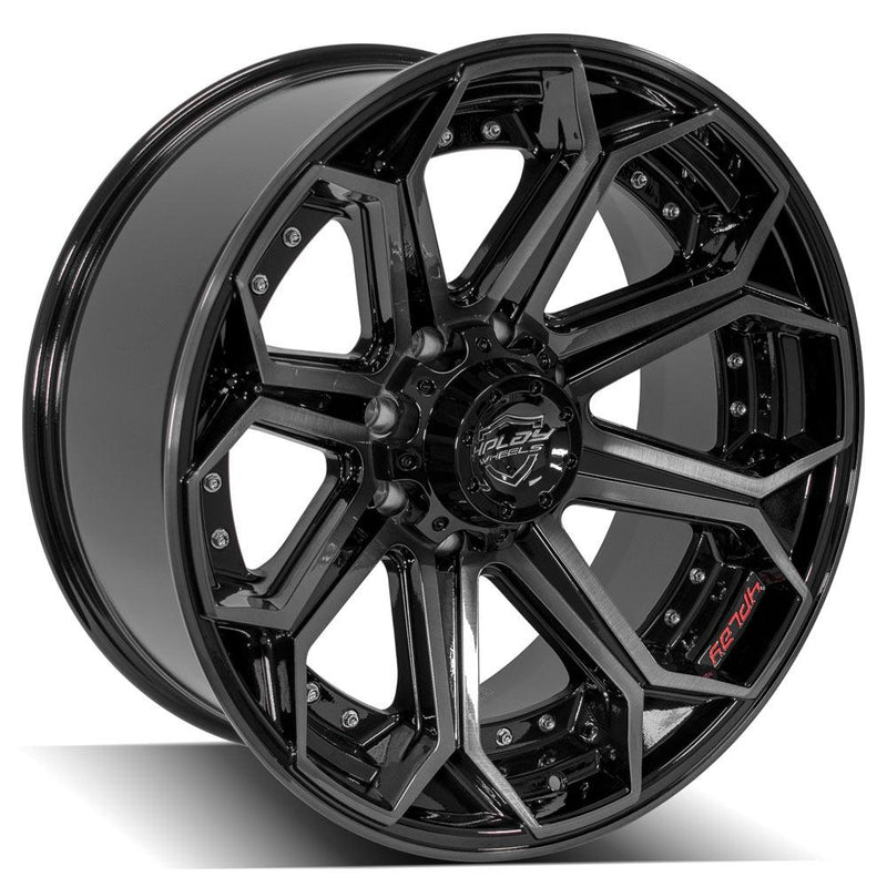 Wheel 4PLAY Gen2 4P80R 22x10 8x170mm -24et in Brushed Black