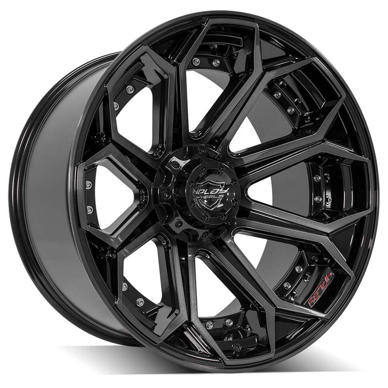 Wheel 4PLAY Gen2 4P80R 22x12 6x135mm & 6x5.5in -44et in Brushed Black