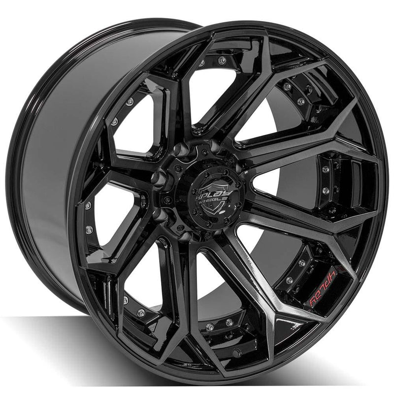 Wheel 4PLAY Gen2 4P80R 22x12 8x180mm -44et in Brushed Black