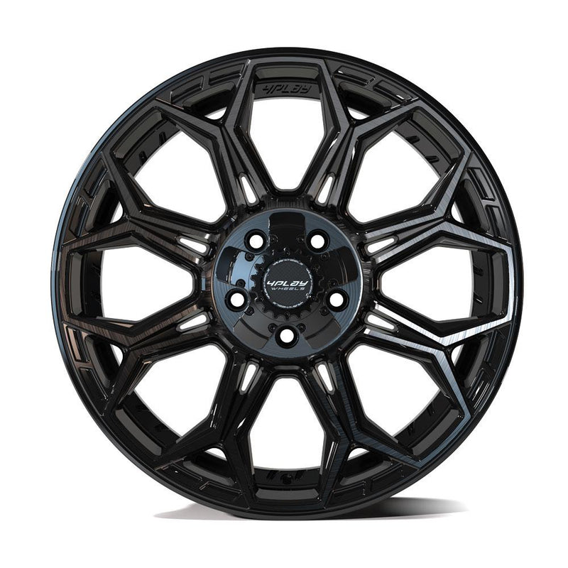 Wheel 4PLAY Gen3 4P83 20x9 5x5in & 5x5.5in +0et in Brushed Black