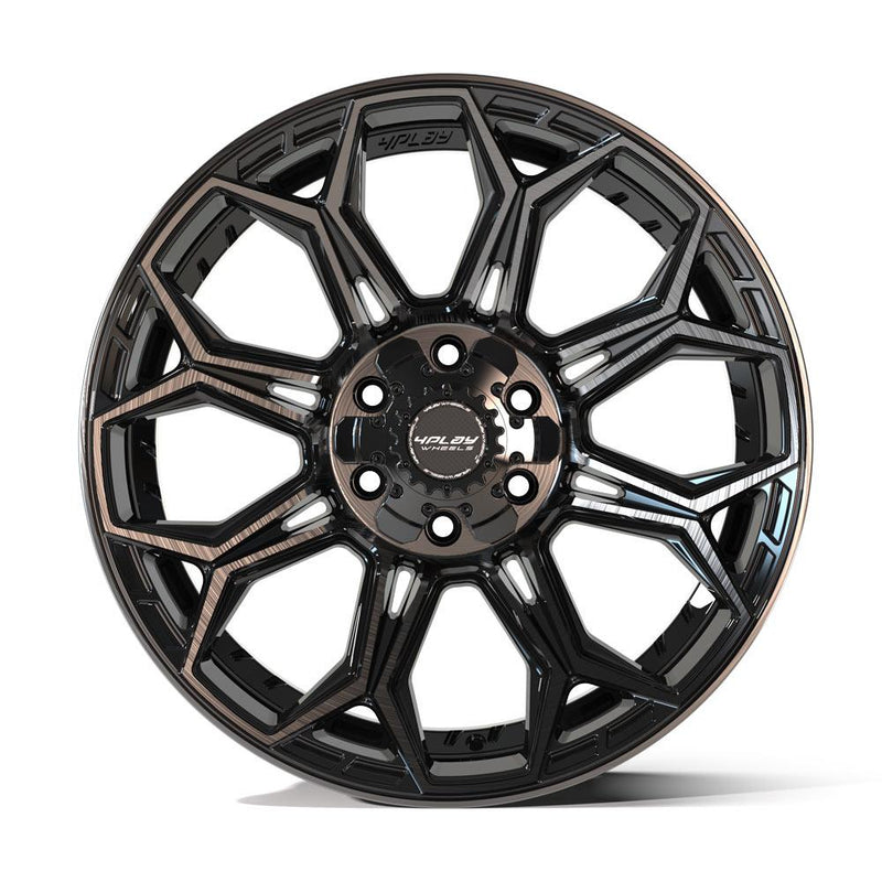 Wheel 4PLAY Gen3 4P83 20x9 6x135mm & 6x5.5in +0et in Brushed Black