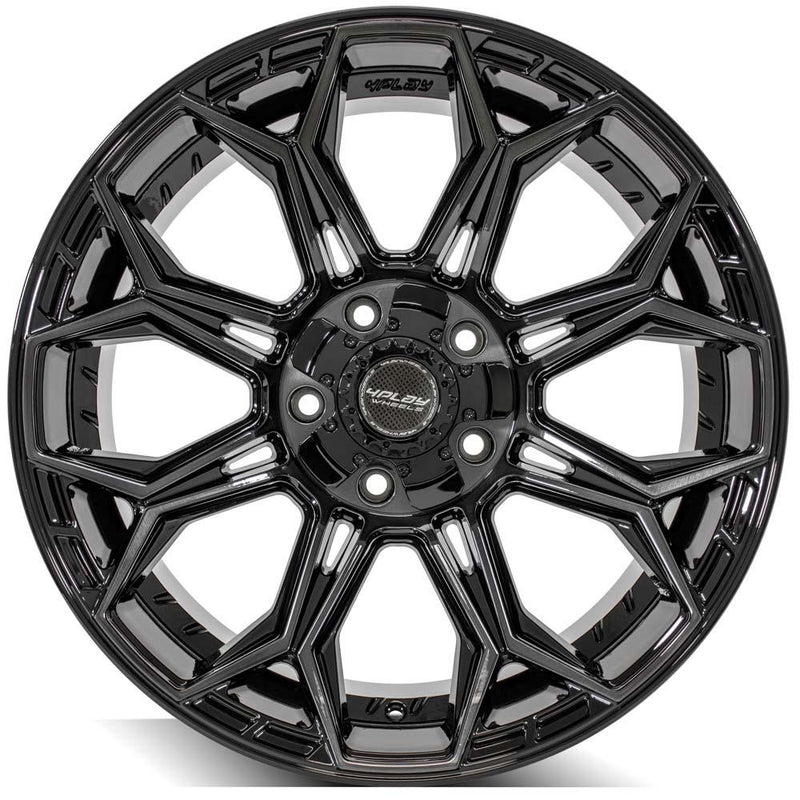 Wheel 4PLAY Gen3 4P83 20x10 5x5in & 5x5.5in -18et in Brushed Black