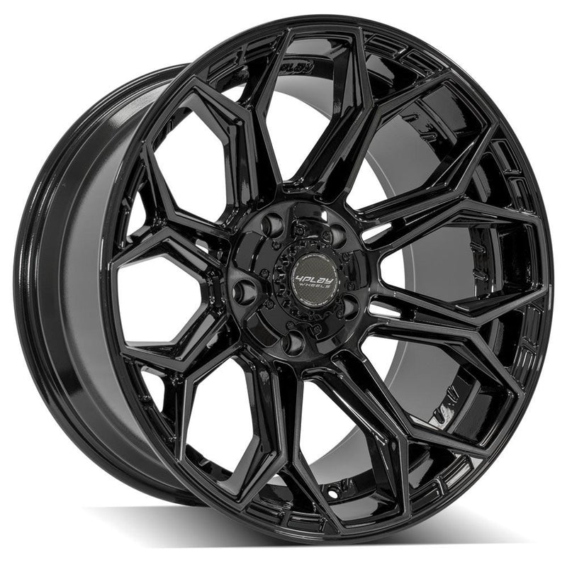 Wheel 4PLAY Gen3 4P83 20x10 5x5in & 5x5.5in -18et in Brushed Black