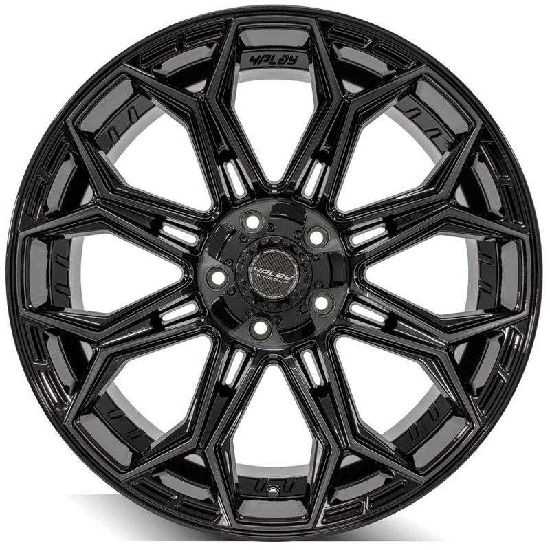 Wheel 4PLAY Gen3 4P83 22x10 5x5in & 5x5.5in -18et in Brushed Black